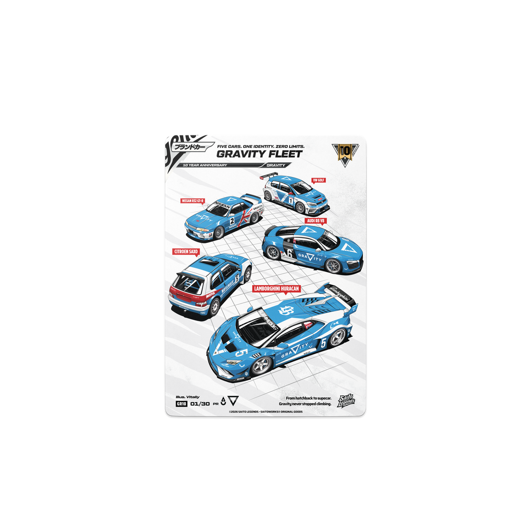 Gravity x Saito Limited Edition Collector Cards
