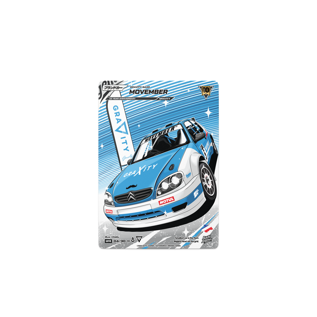 Gravity x Saito Limited Edition Collector Cards