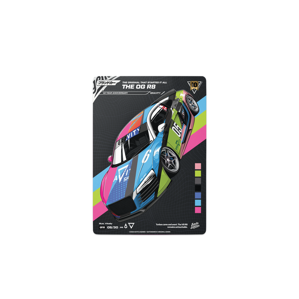 Gravity x Saito Limited Edition Collector Cards