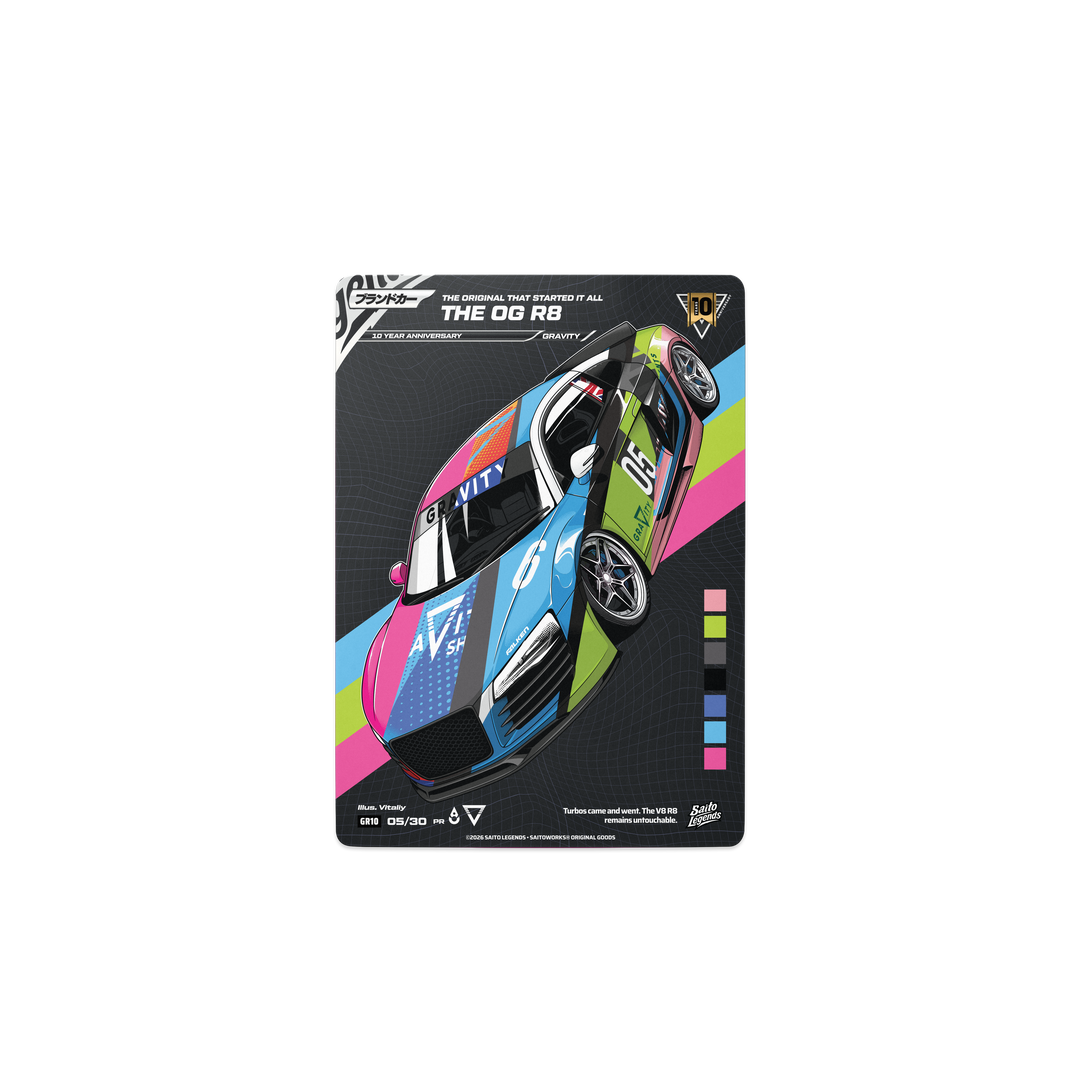 Gravity x Saito Limited Edition Collector Cards