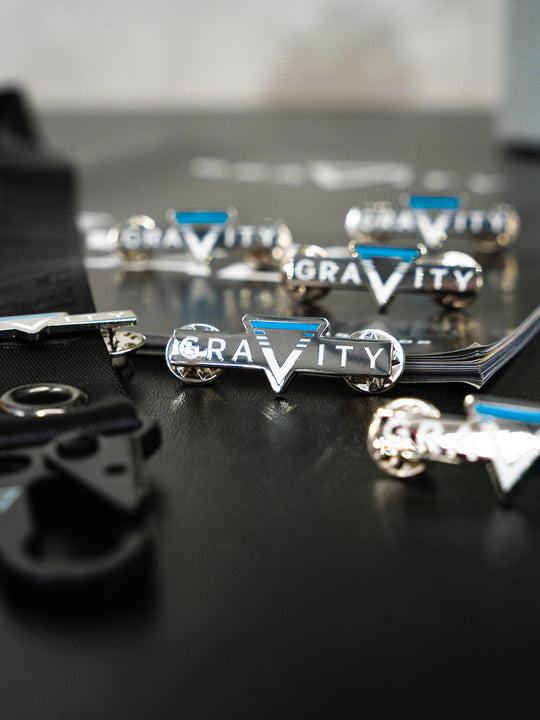 Gravity Pin Badge