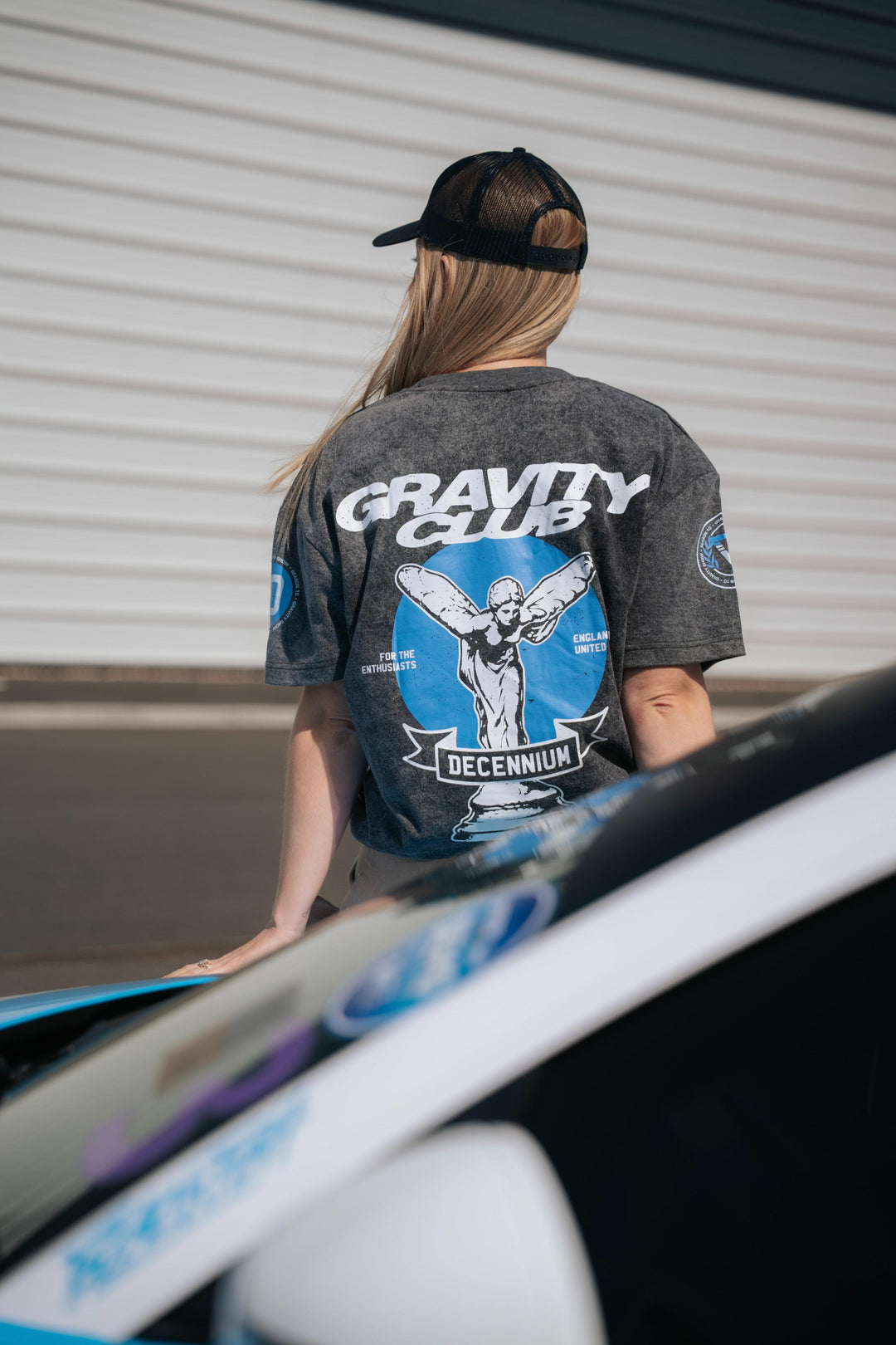 Decennium T-Shirt Washed Grey