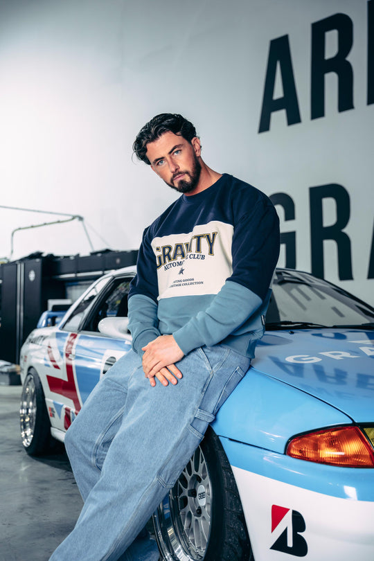 Vintage Auto Club Sweater