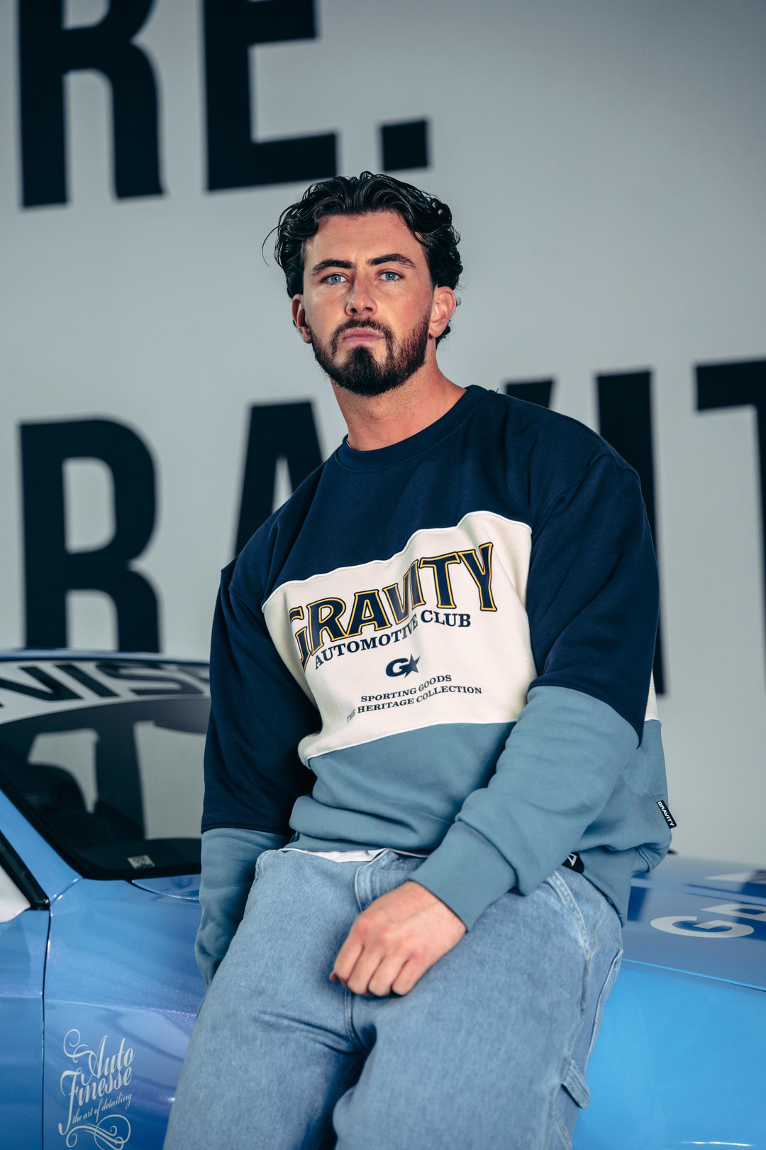 Vintage Auto Club Sweater