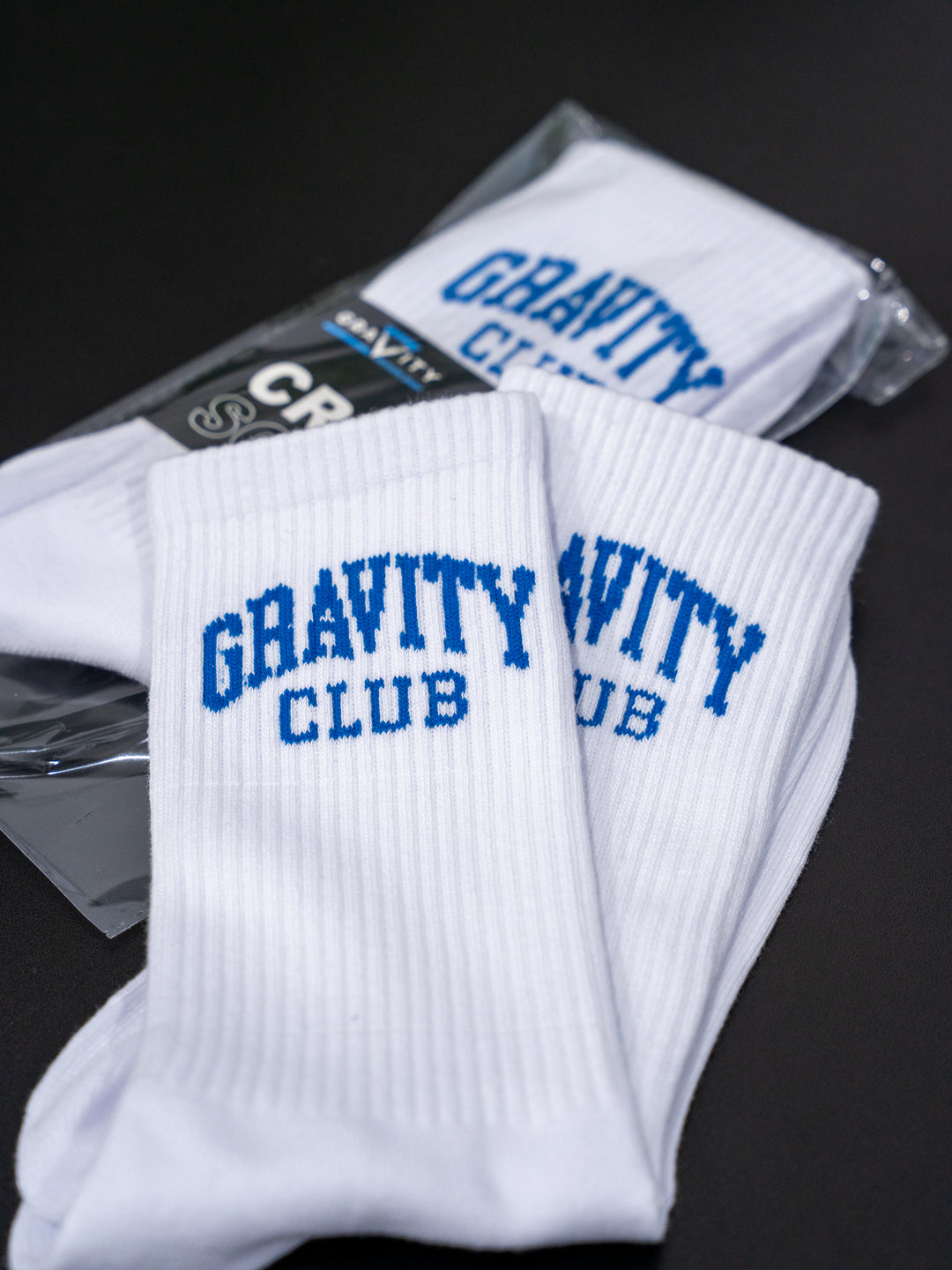 Gravity Club Socks - White/Blue