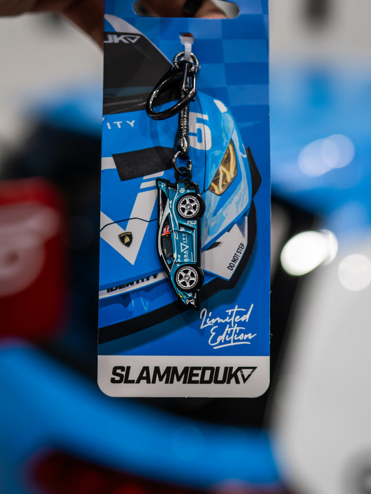 Metal Stamped Enamel Keyring