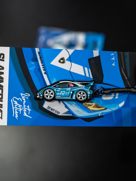 Metal Stamped Enamel Keyring