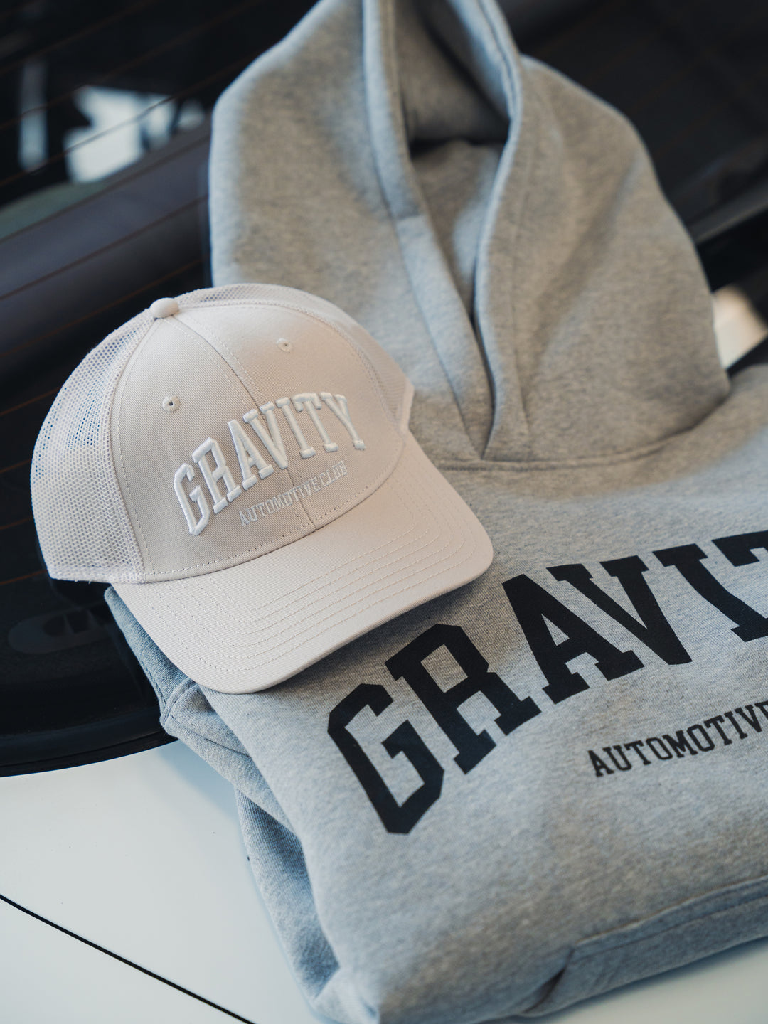 Gravity Varsity Trucker - Stone