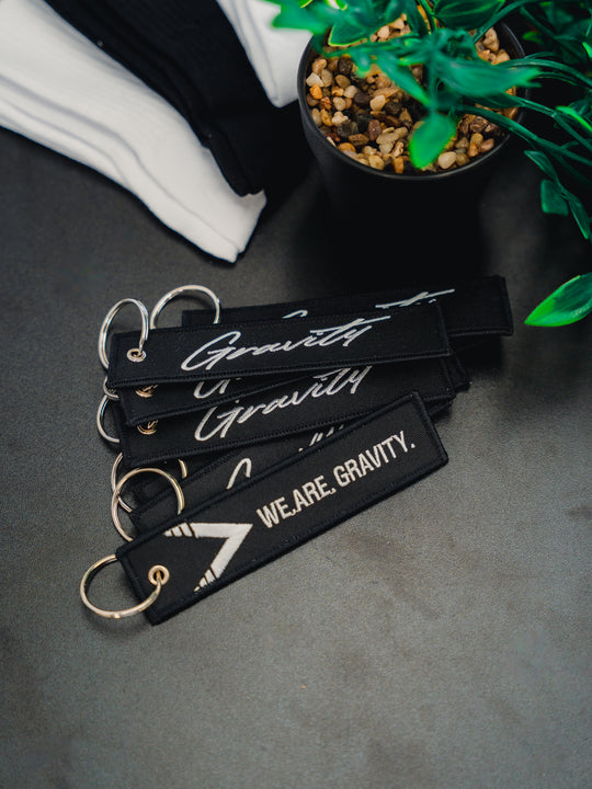 We Are Gravity Signature Flight Tag - Black