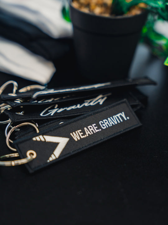 We Are Gravity Signature Flight Tag - Black