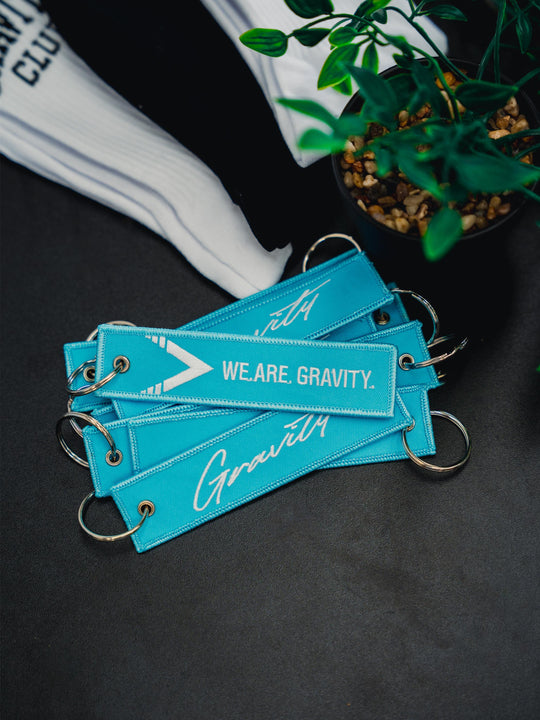 We Are Gravity Signature Flight Tag - Blue