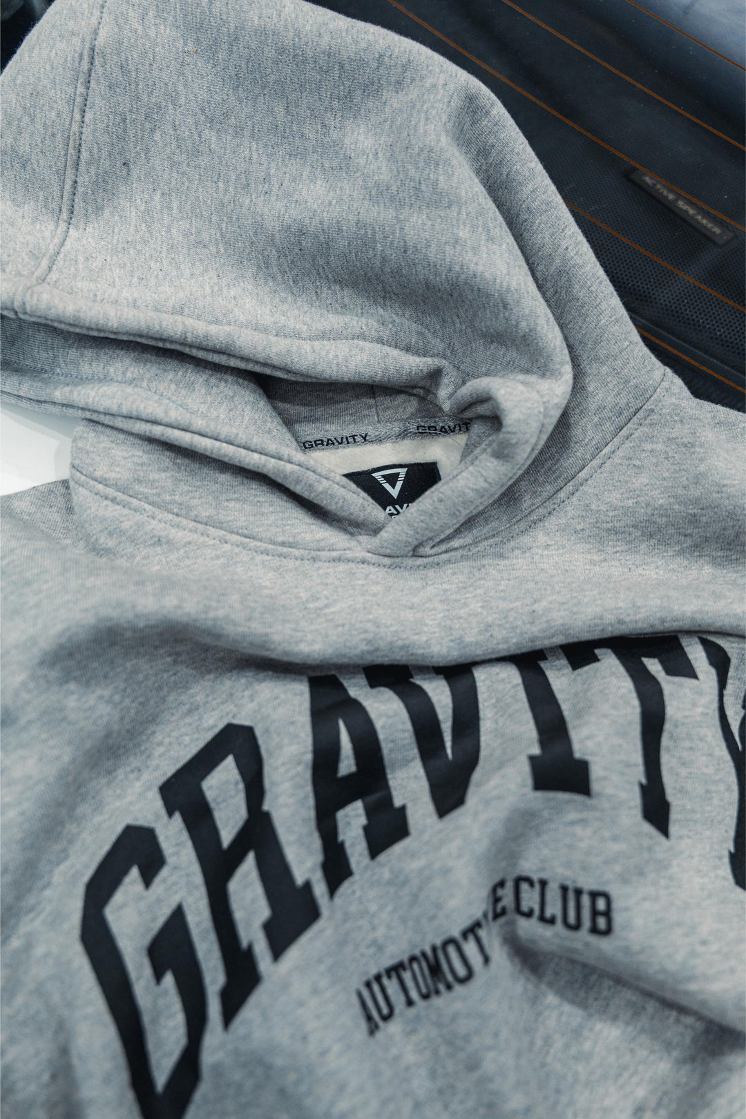 Varsity Club Hoodie - Grey