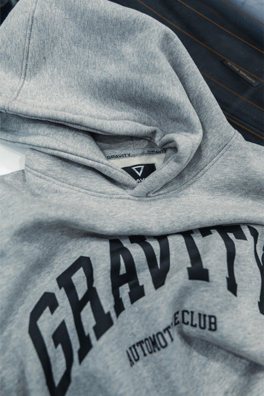 Varsity Club Hoodie - Grey