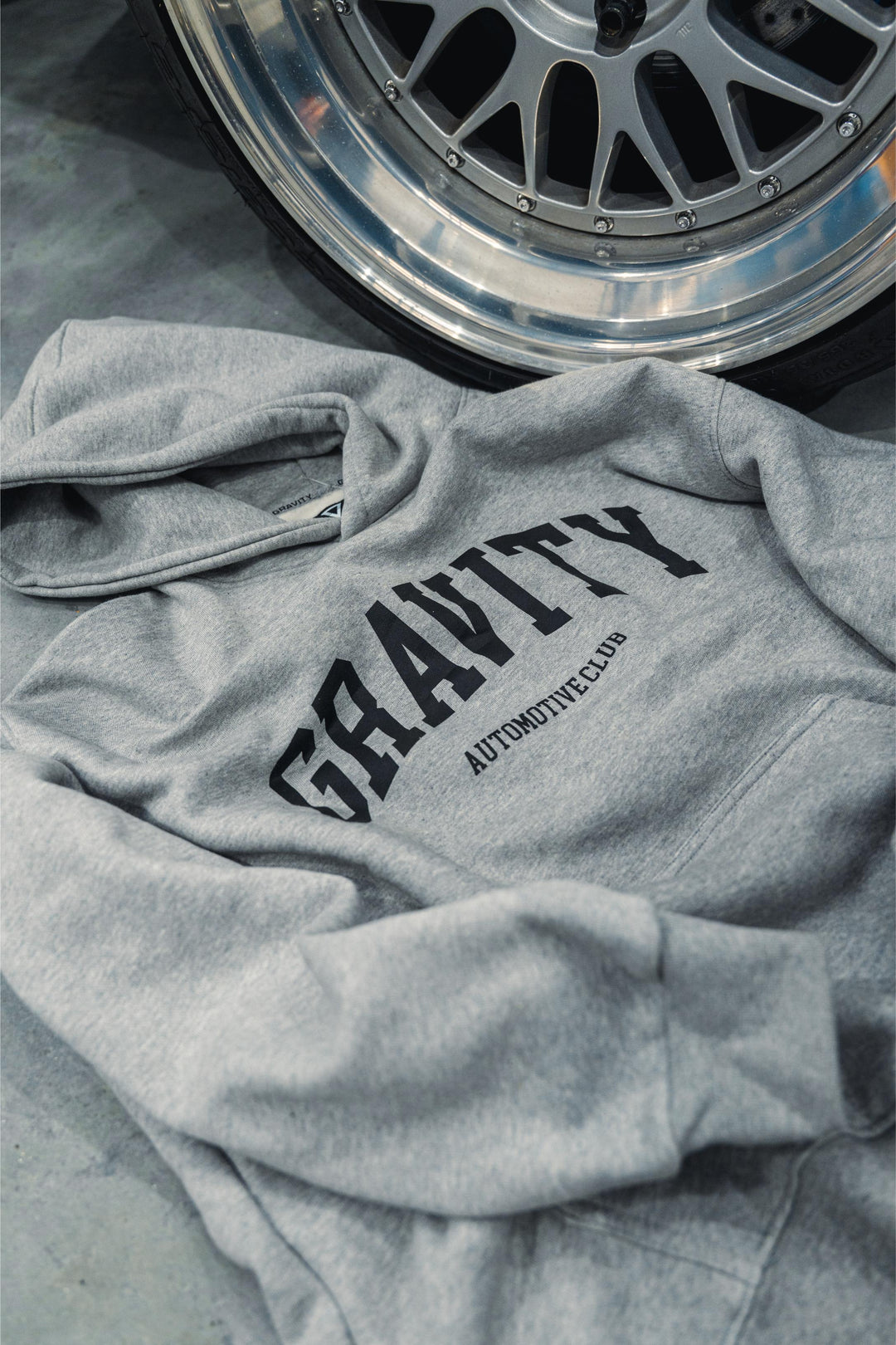 Varsity Club Hoodie - Grey