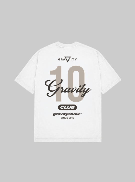 10 Year Anni T-Shirt - White