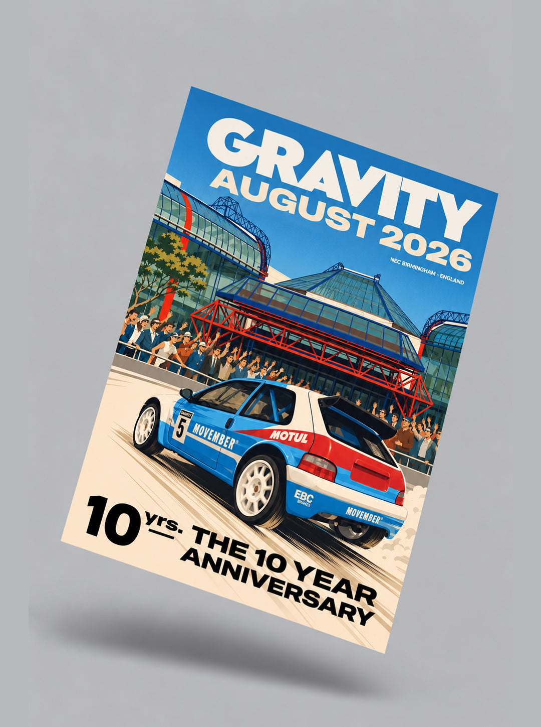 Gravity 2026 Saxo Poster