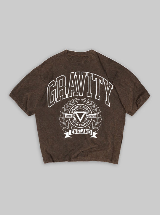 10 Year Anniversary T-Shirt - Brown