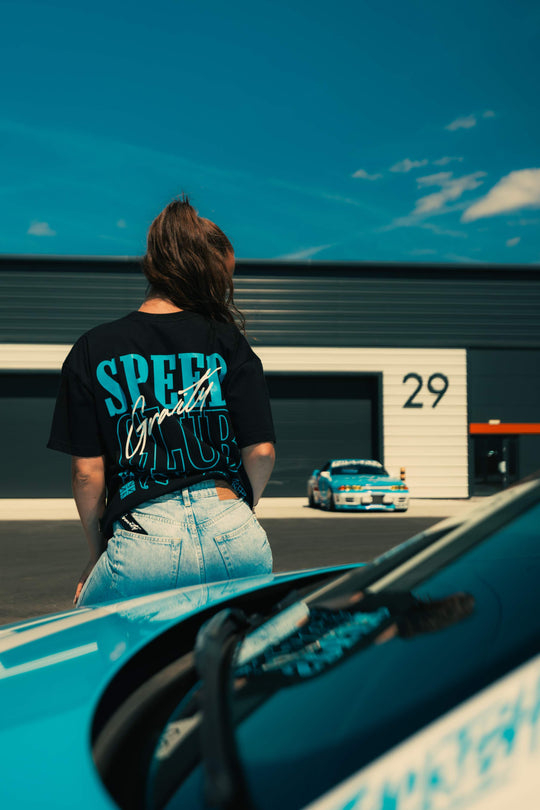 Speed Club Racing T-Shirt - Blue