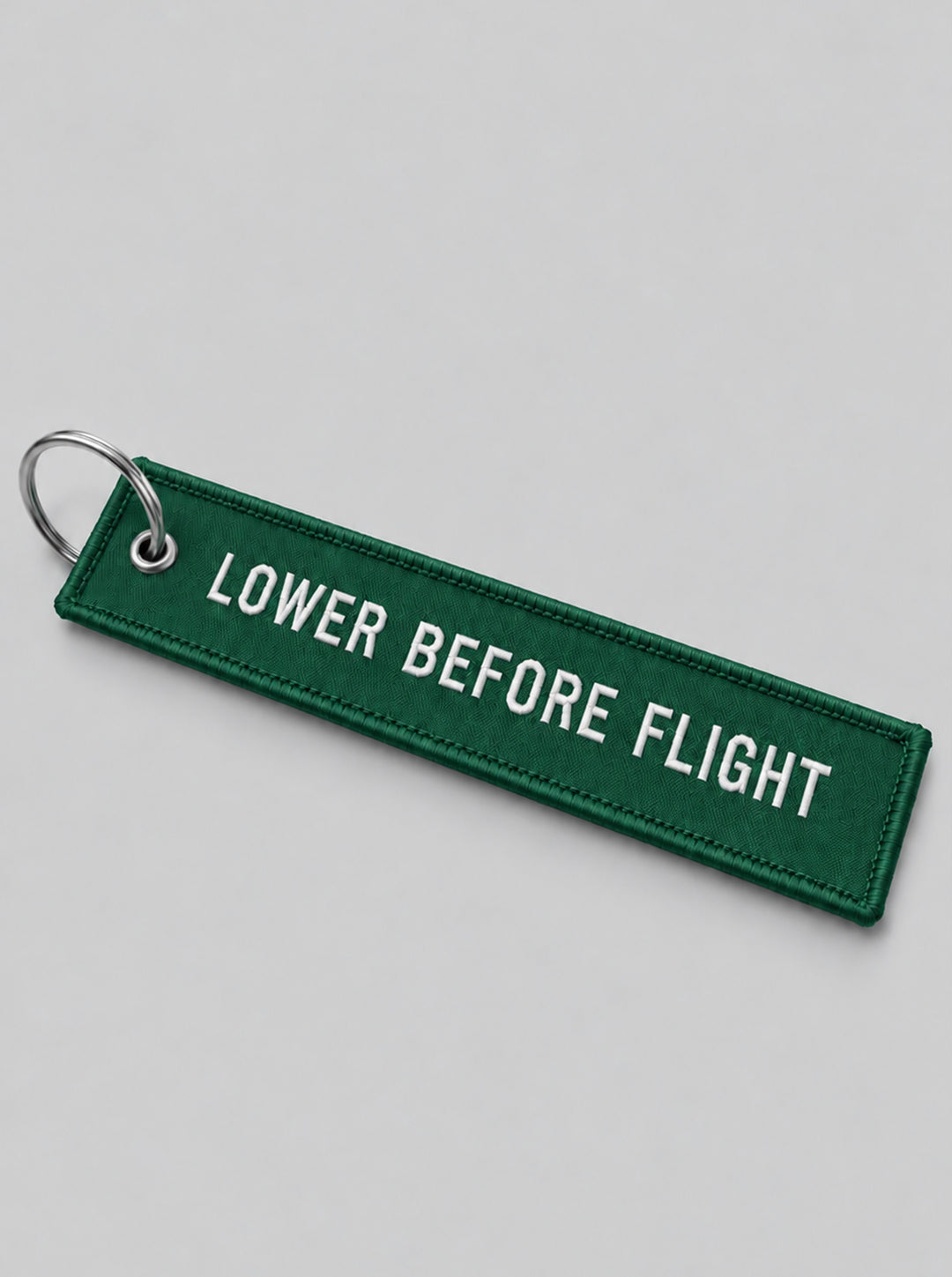 Lower Before Flight Tag - British Racing Green