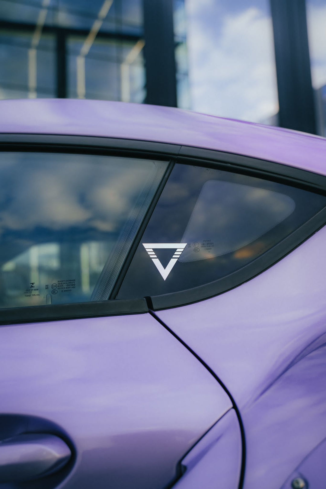 Gravity Triangle Sticker - Small