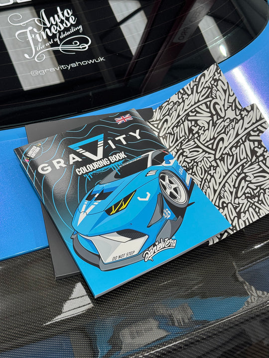 Limited Edition Daniel Vera x Gravity Colouring Book