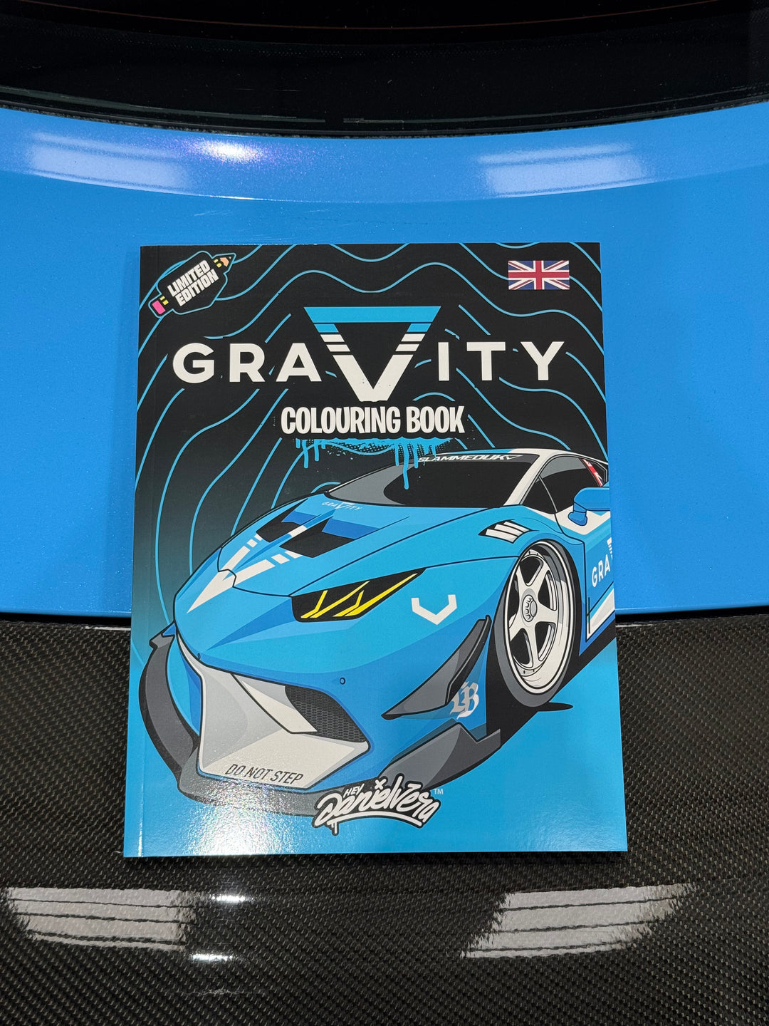 Limited Edition Daniel Vera x Gravity Colouring Book
