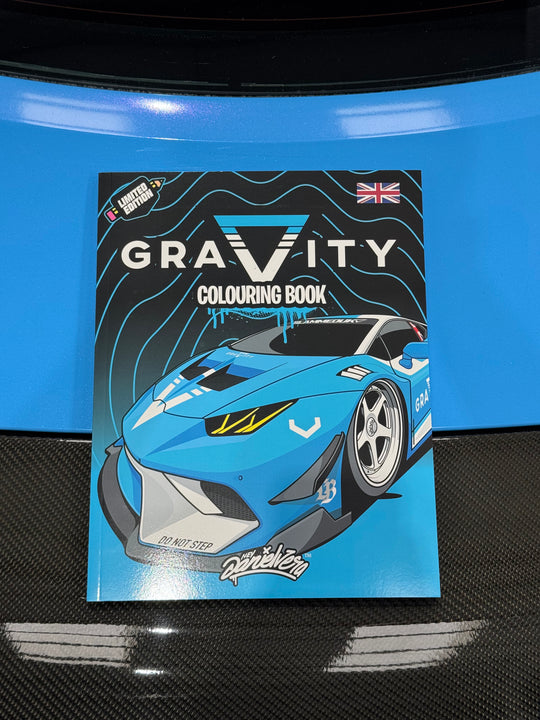 Limited Edition Daniel Vera x Gravity Colouring Book