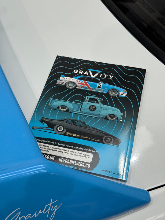 Limited Edition Daniel Vera x Gravity Colouring Book