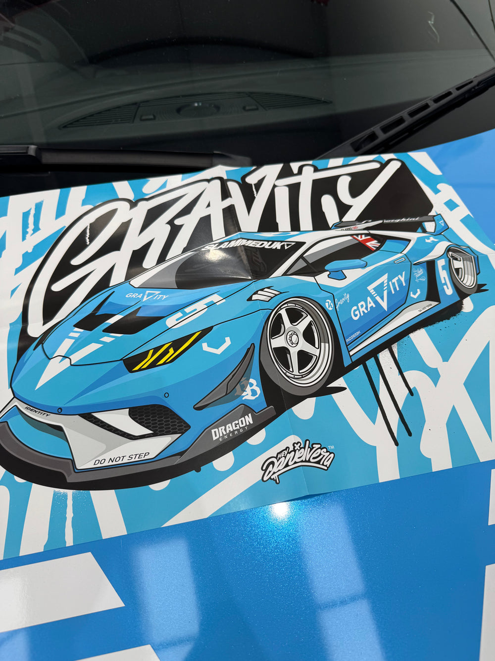 Limited Edition Daniel Vera x Gravity Colouring Book