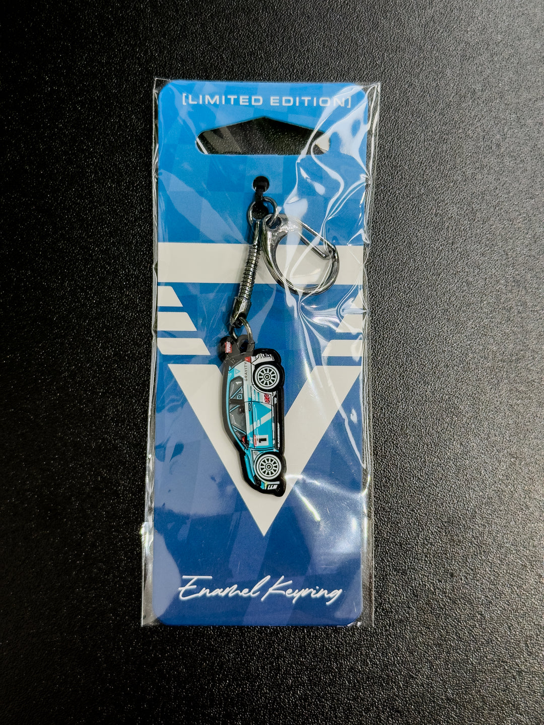 Metal Stamped Enamel Keyring