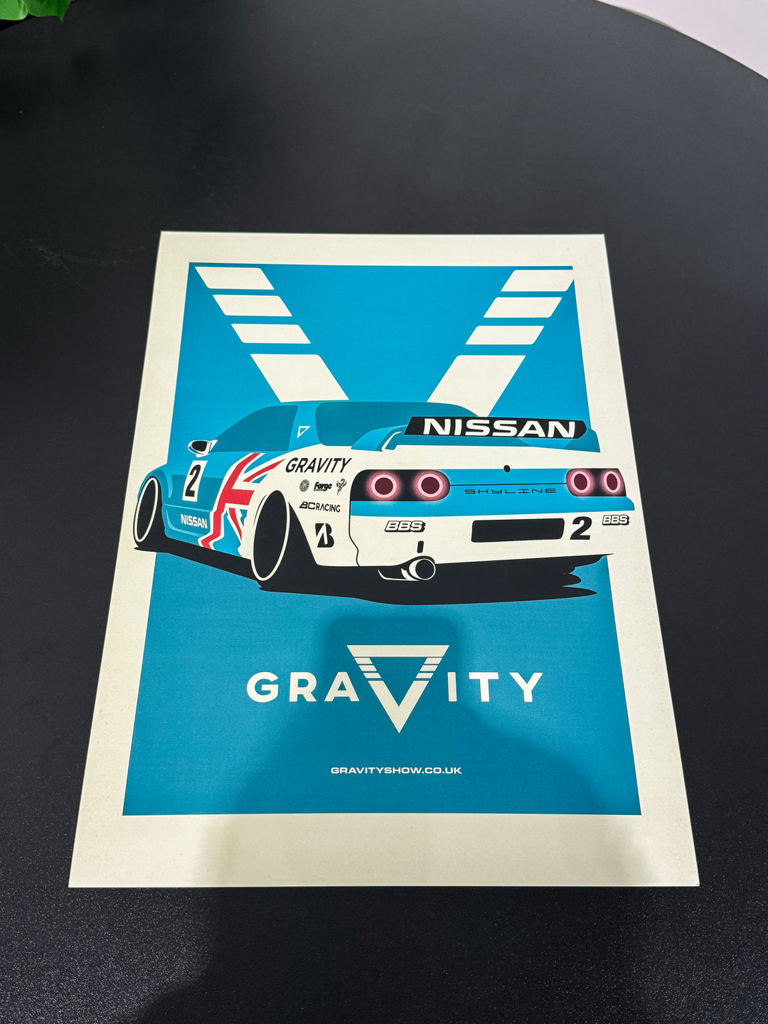 Gravity Skyline Poster