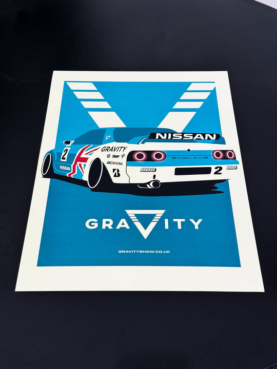 Gravity Skyline Poster