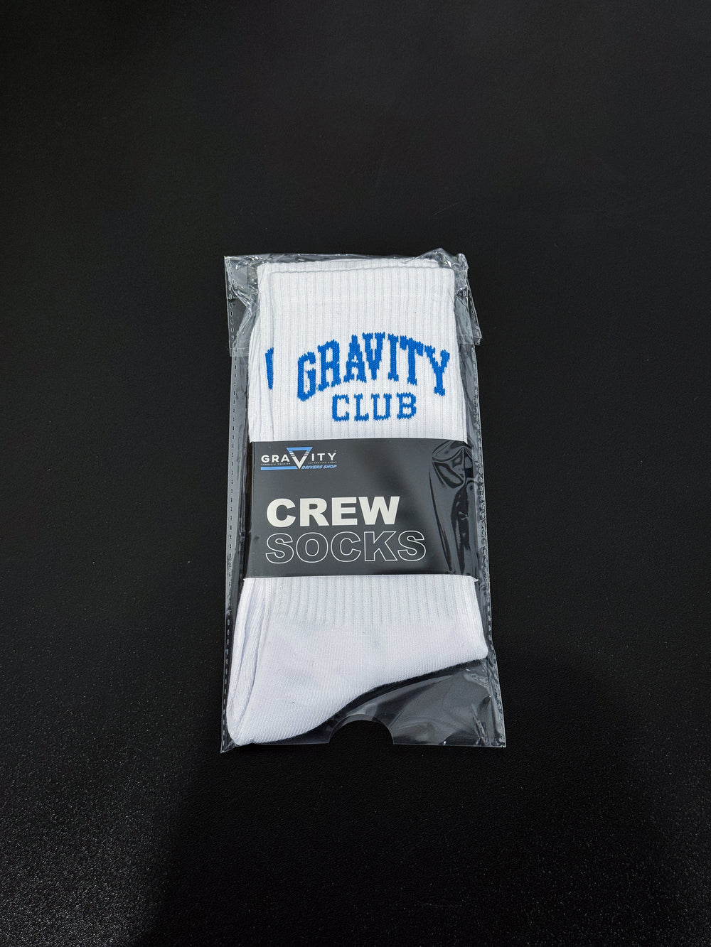Gravity Club Socks - White/Blue