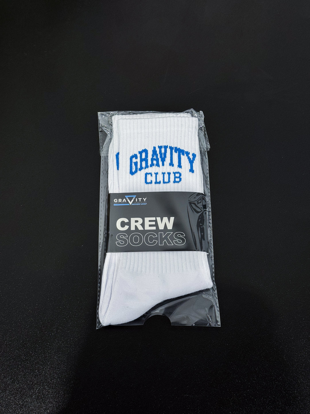 Gravity Club Socks - White/Blue