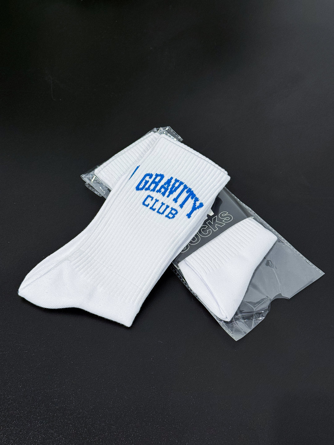 Gravity Club Socks - White/Blue