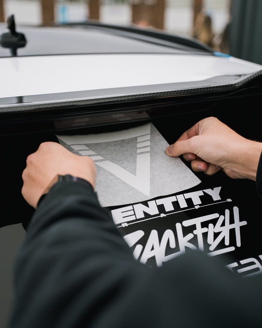 Gravity Triangle Sticker - Large