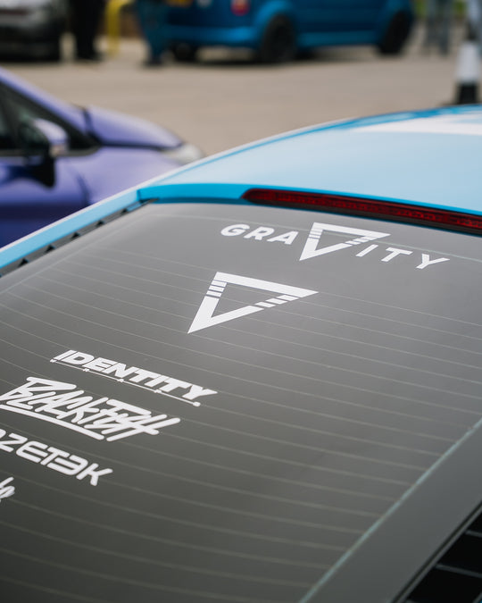 Gravity Triangle Sticker - Large