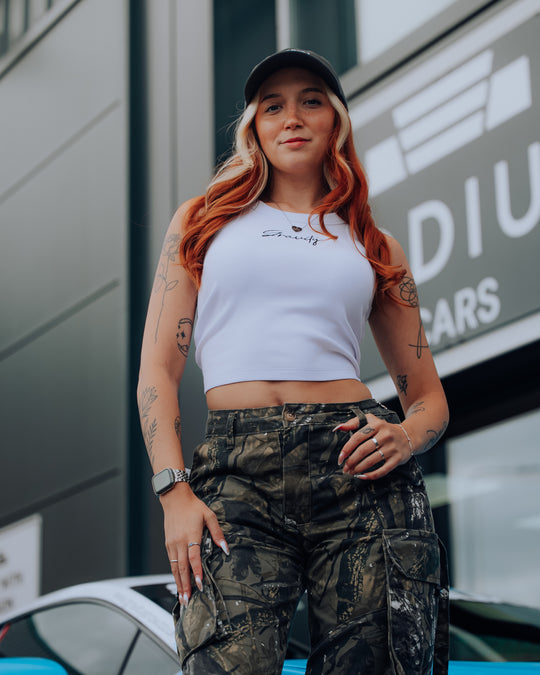 Signature Women's Vest - White