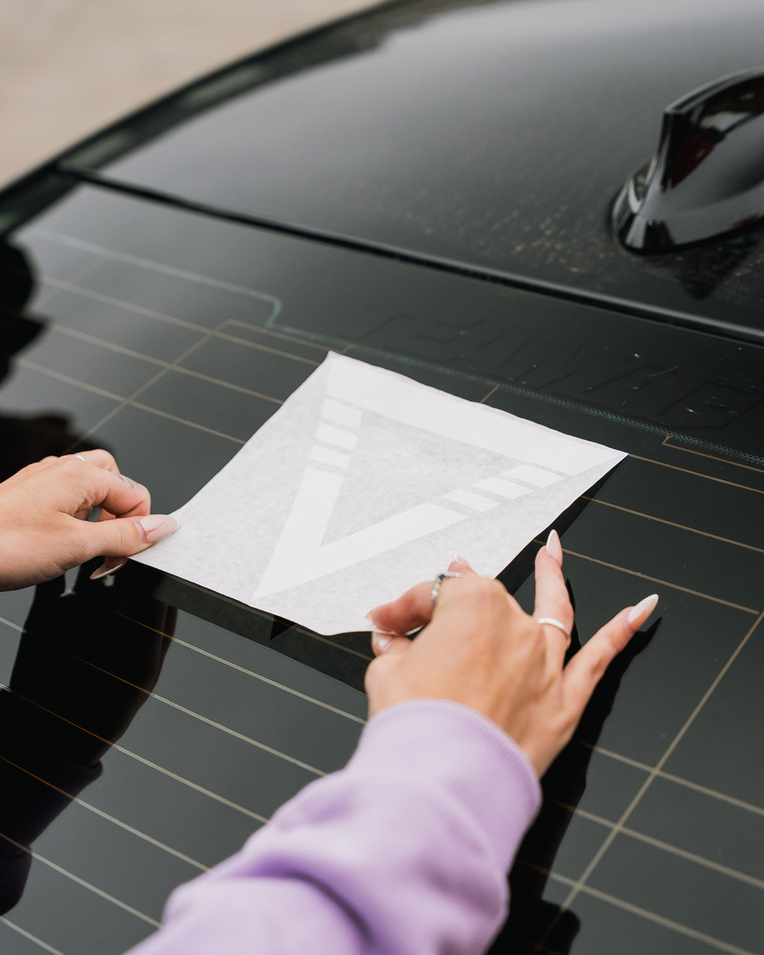 Gravity Triangle Sticker - Large