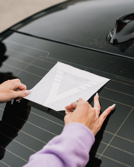 Gravity Triangle Sticker - Large