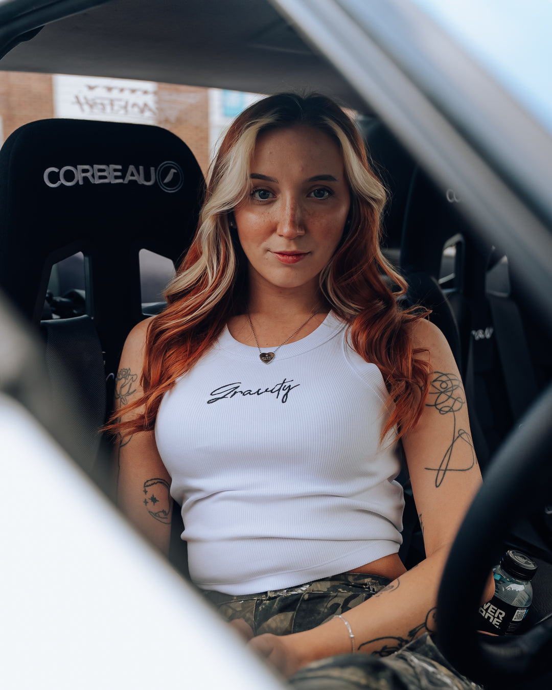 Signature Women's Vest - White