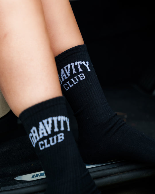 Gravity Club Socks - Black