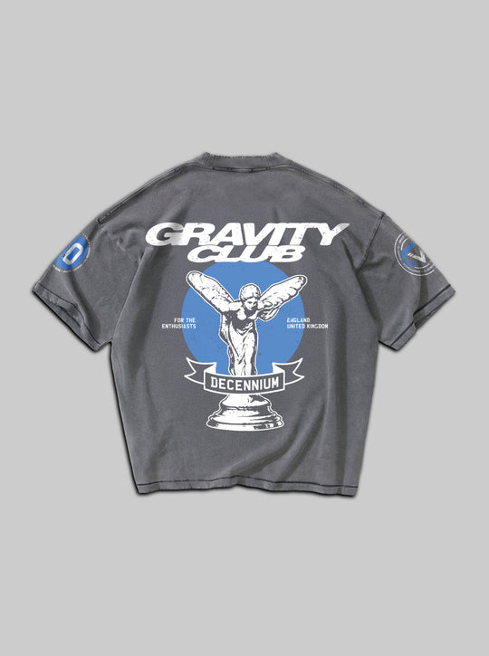 Decennium T-Shirt Washed Grey