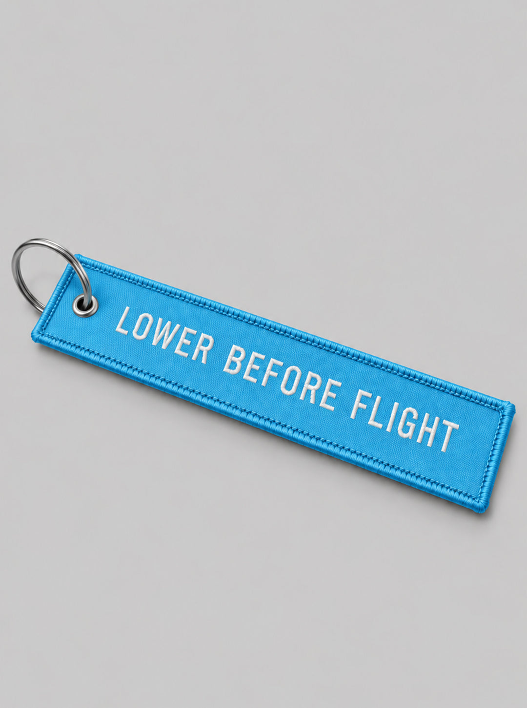 Lower Before Flight Tag - Gravity Blue