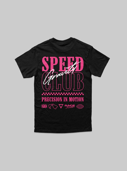 Speed Club Racing T-Shirt - Pink
